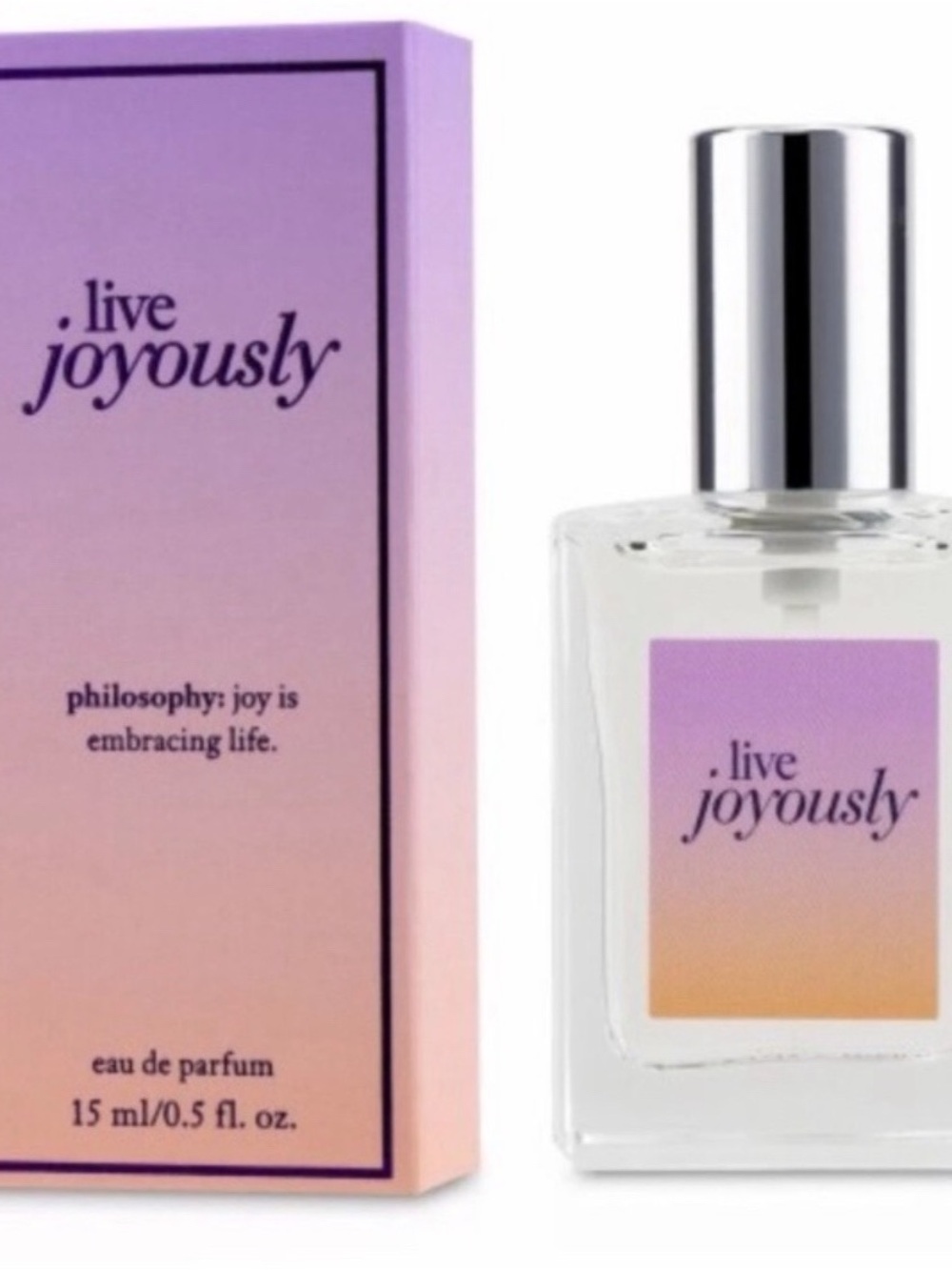 Philosophy Live Joyously Eau De Parfum Spray For Women 0.5 oz FACTORY SEALED NEW